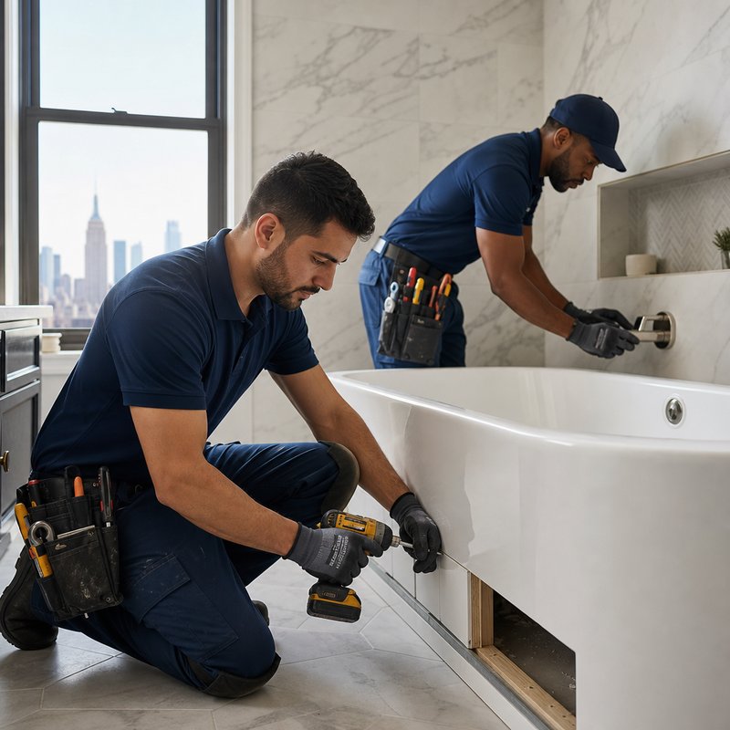 Bathtub Renovation in Long Beach, CA